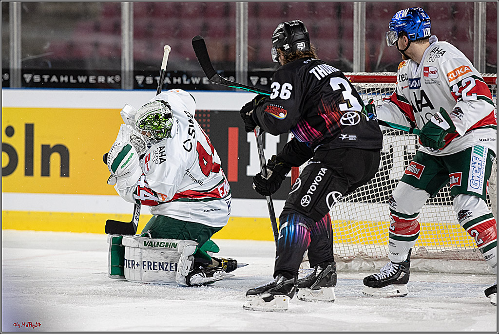 PENNY DEL;  Koelner Haie - Augsburger Panther; Koeln, 08.01.2023